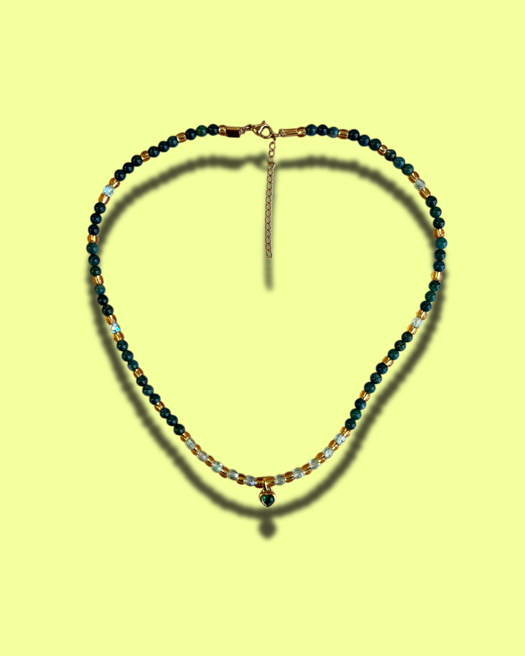 Collier Green Queen