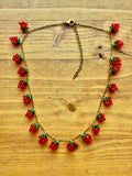 Collier framboises